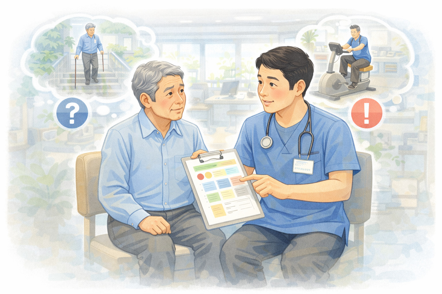 専門職と相談の画像