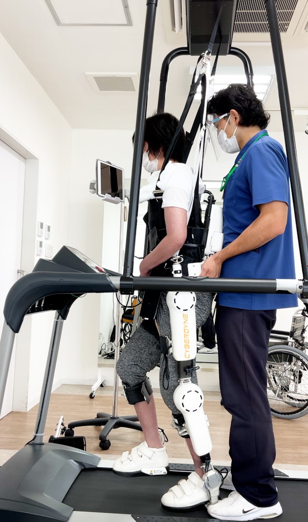 リハビリ中の画像
