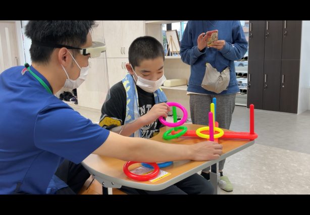 リハビリ中の画像