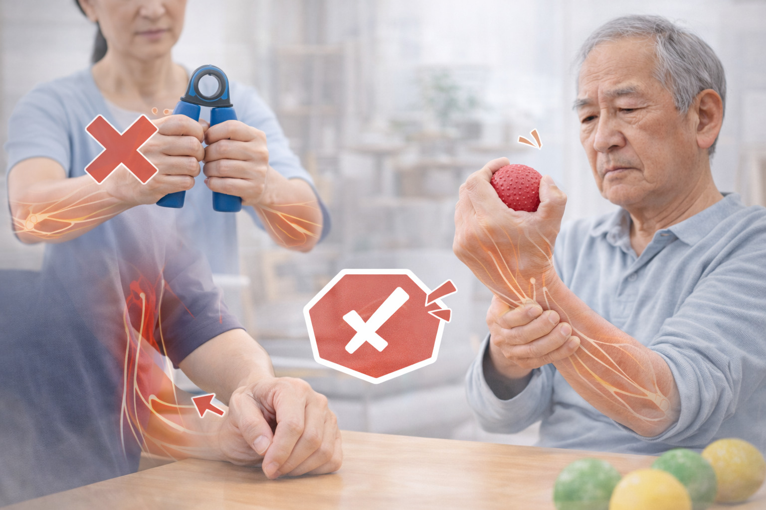 筋力トレーニングの様子