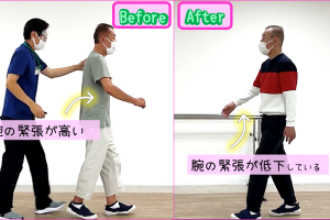 日課の散歩も距離が延びて転倒の心配もナシ