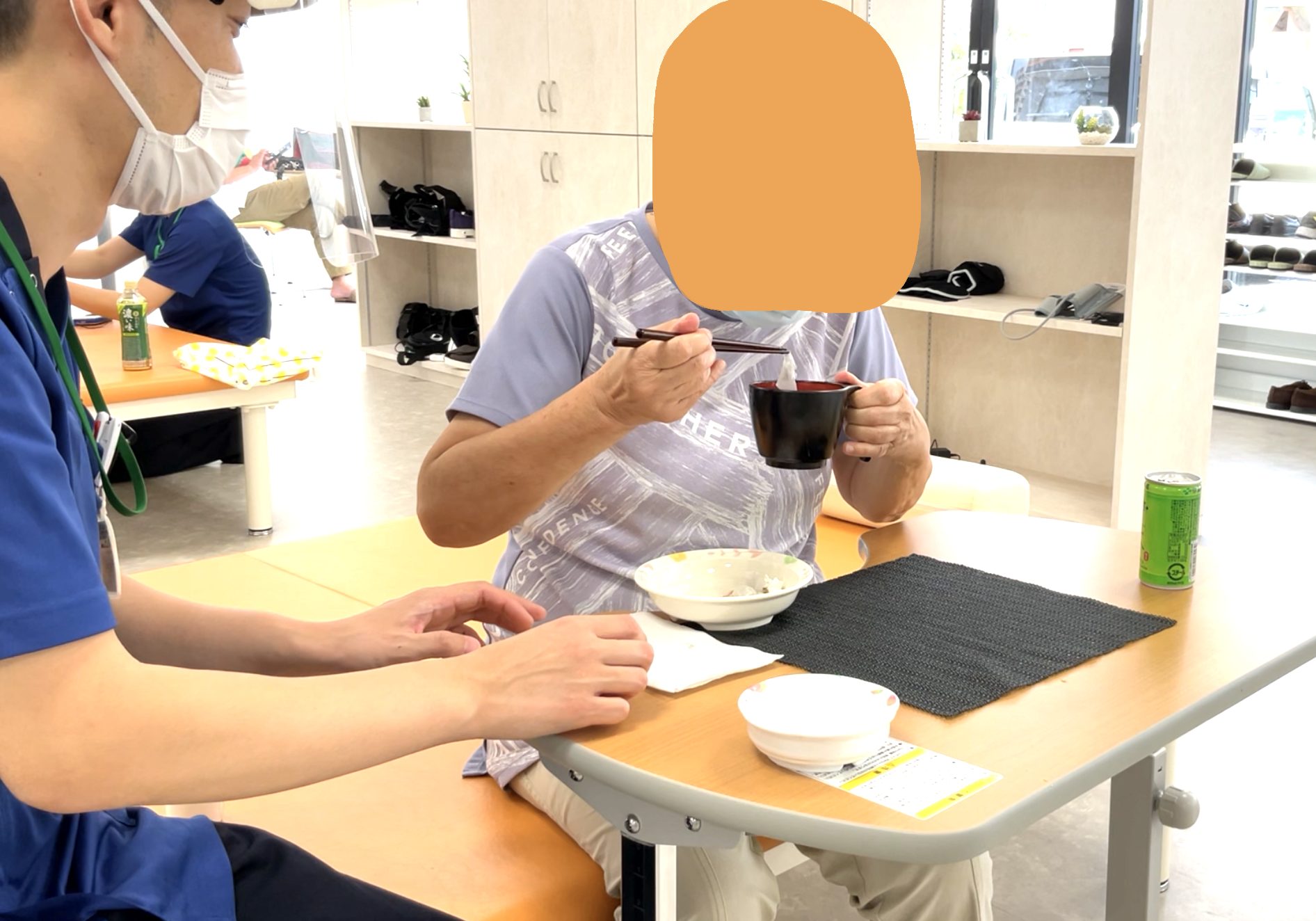 リハビリ中の画像