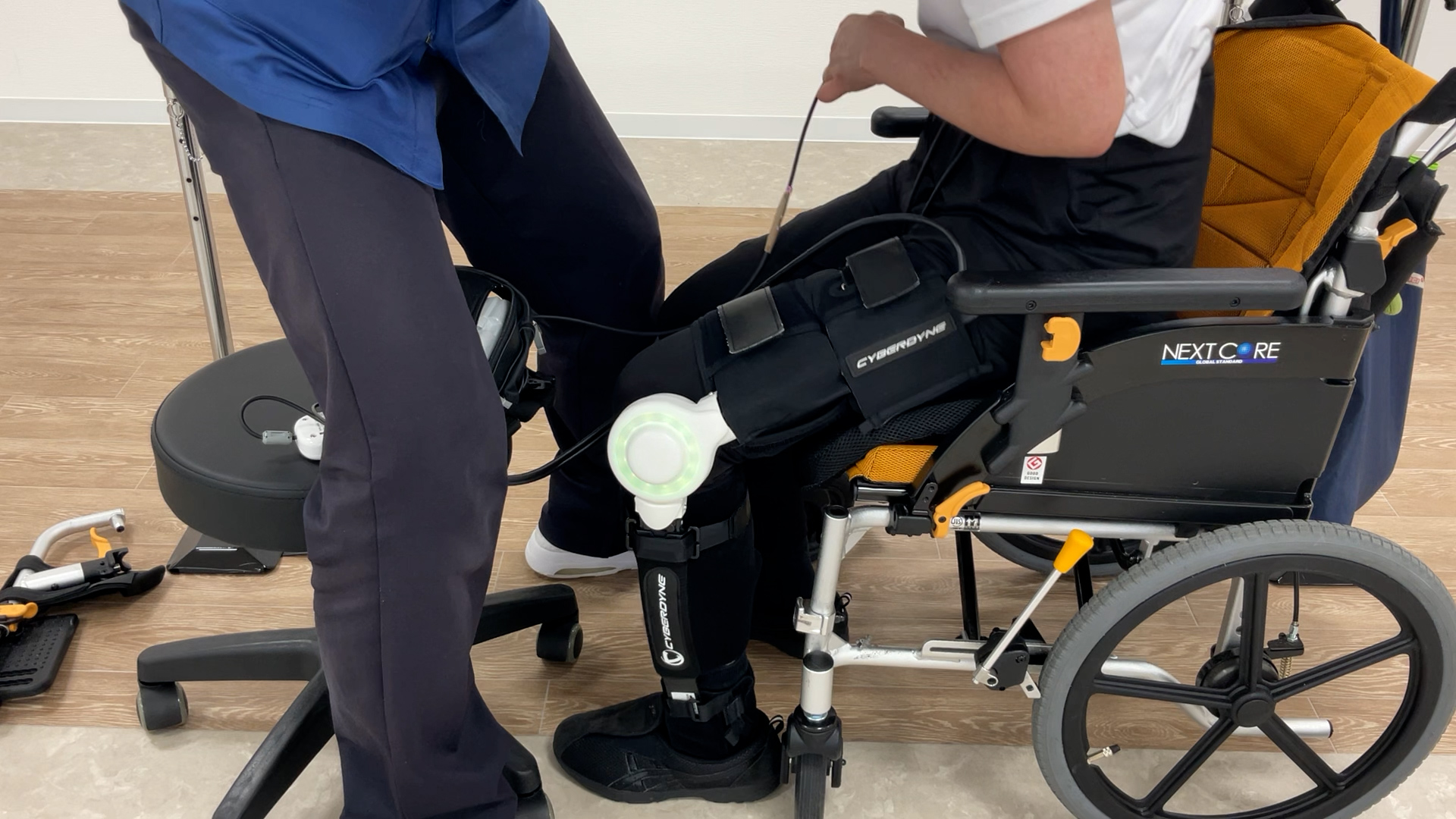 リハビリ中の画像