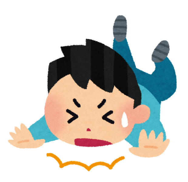 脳梗塞後遺症！転倒時の床からの起き上がり